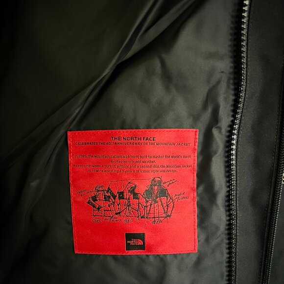 The North Face Mountain Jacket, Goretex Korean Release, Black, Size Medium - Picture 4 of 5